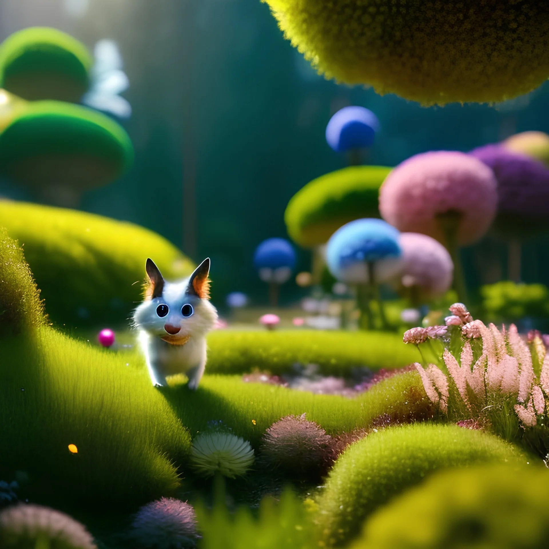 pixar art style of cute pixie in native environment, full body, by mobeius, au naturel, hyper detailed, digital art, trending in artstation, cinematic lighting, studio quality, smooth render, unreal engine 5 rendered, octane rendered, art style by klimt and nixeu and ian sprigger and wlop and krenz cushart