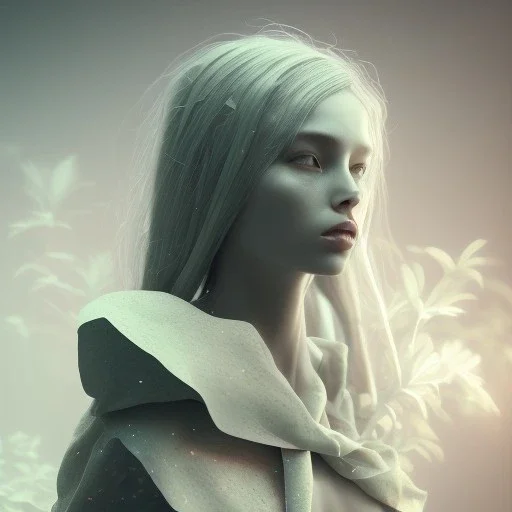 plant girl, fantasy art, octane render, redshift render,ambient lighting, dramatic lighting