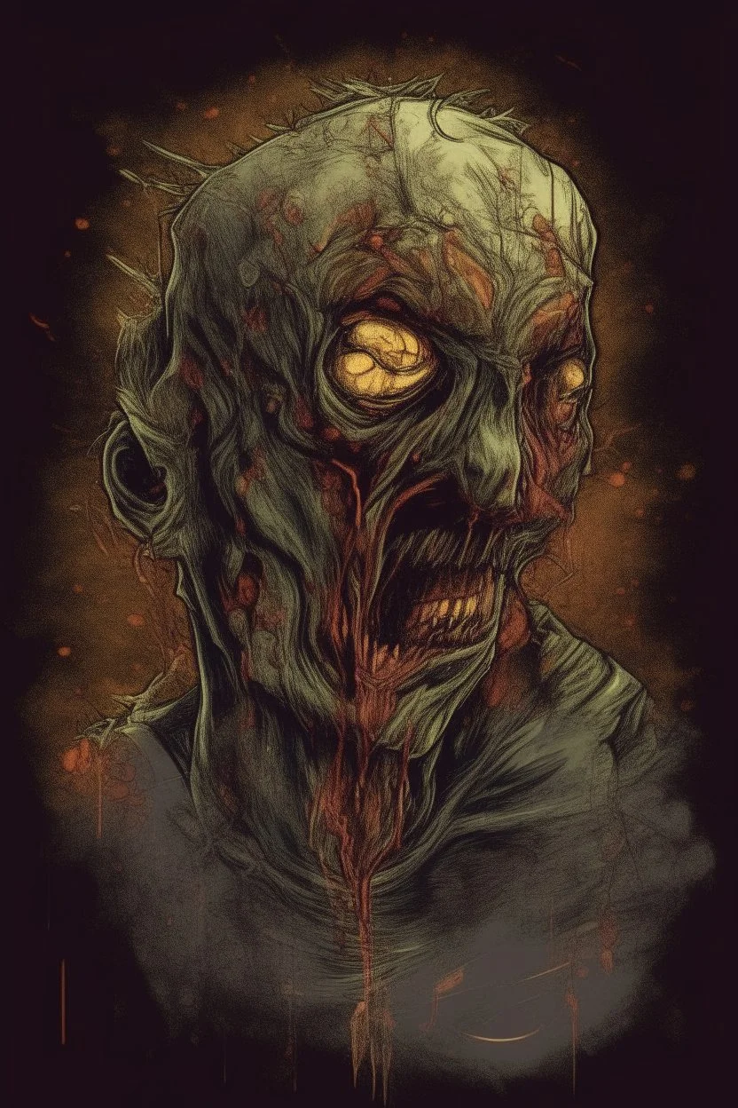 scary zombie gore