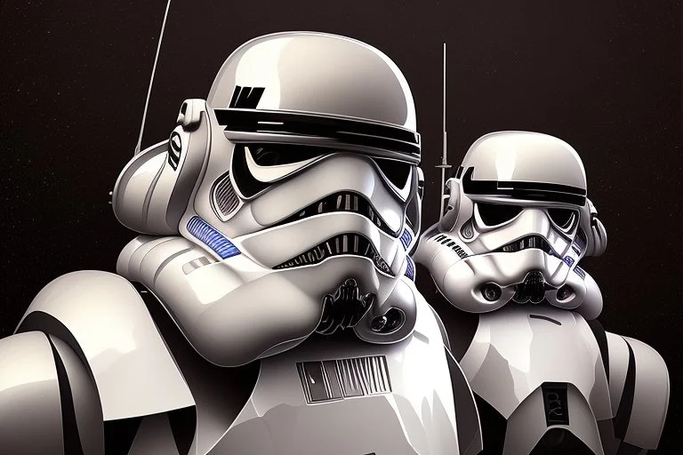 Hip Hop trooper star wars by Caravaggio