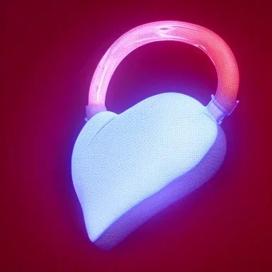 Glowing heart