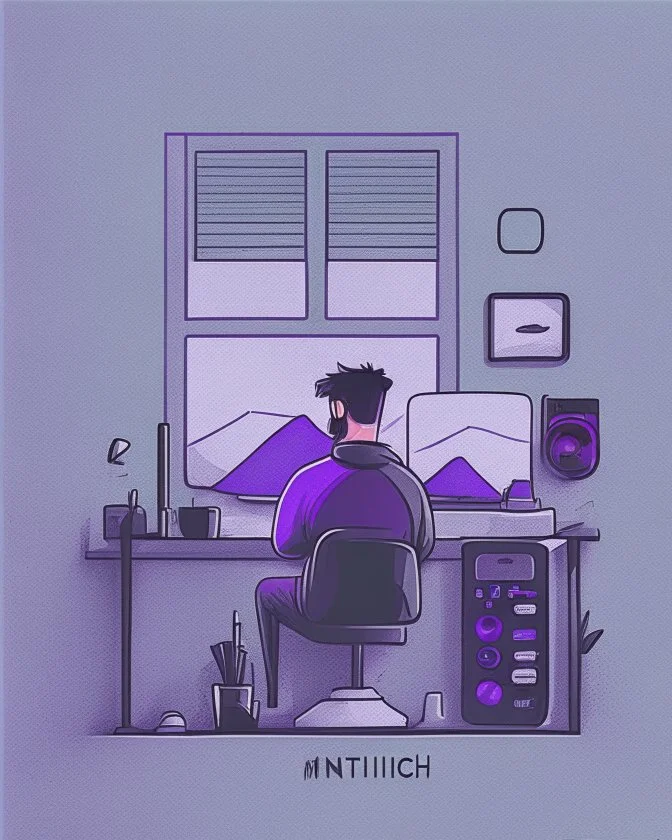 Twitch streamer planning minimalist