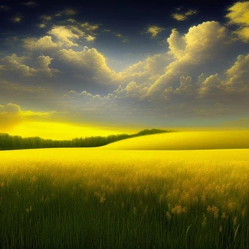 yellow fields