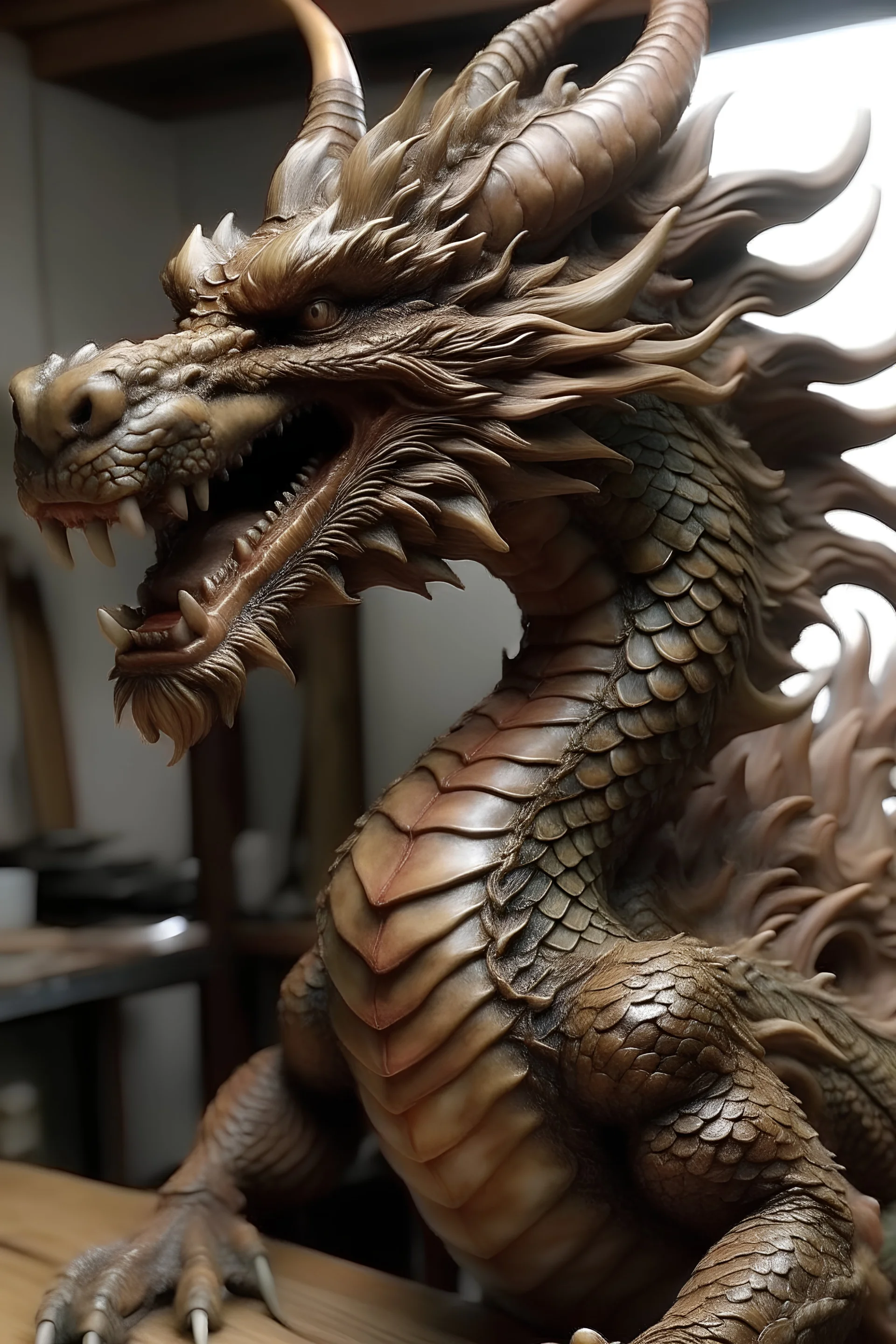 realisticjapanese dragon