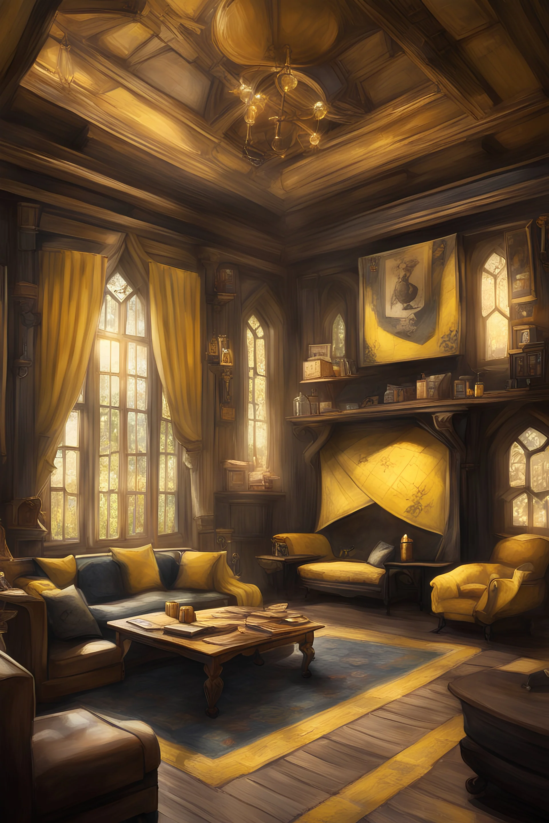 Huffelpuff common room