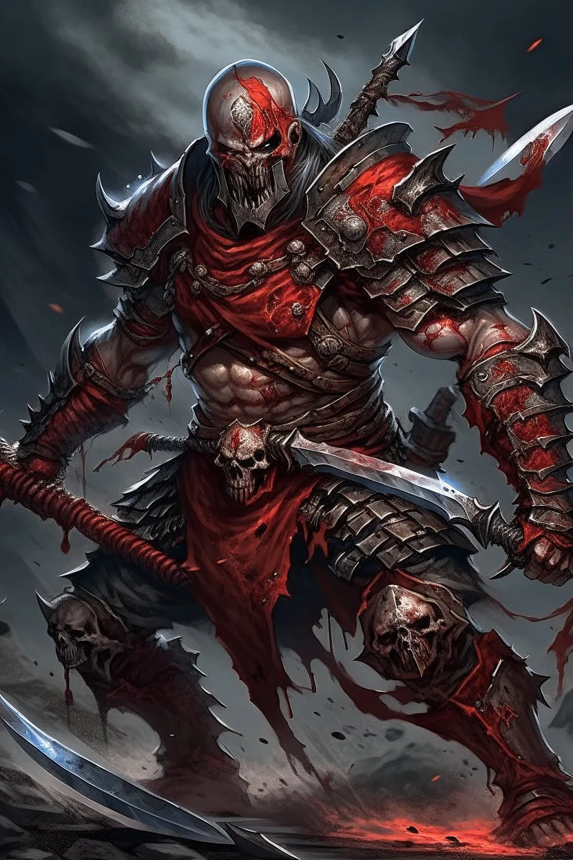 blood raging warrior