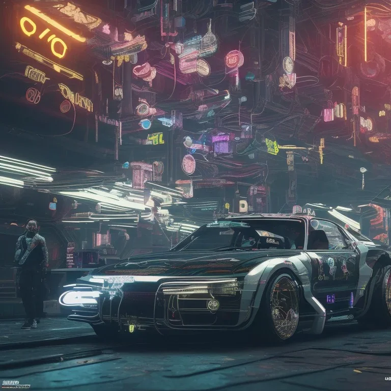 cyberpunk 2077 version of audi e-tron gt