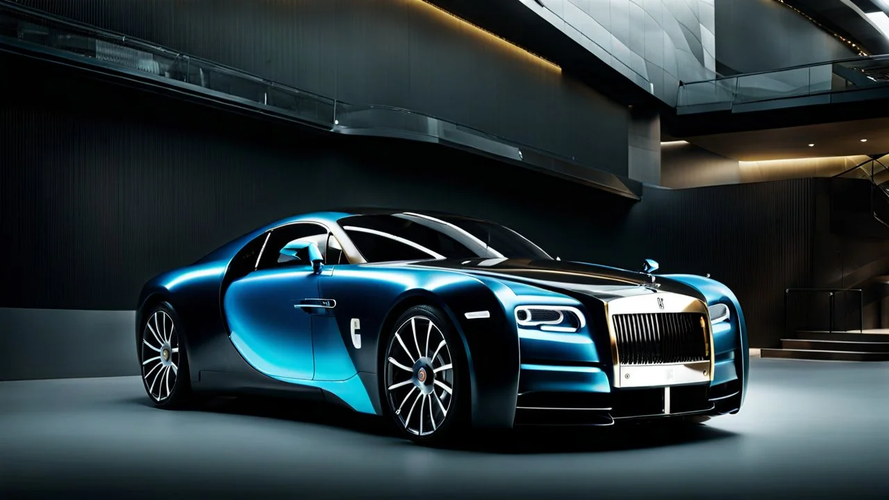 Rolls Royce Hyper car, desktop wallpaper, 4K, Cinematic