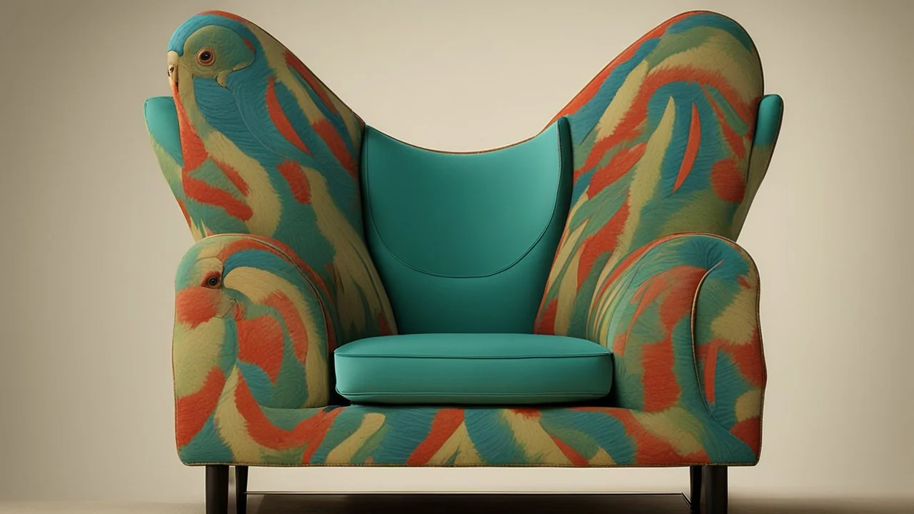 Versatile parrot-inspired chair from Moderne