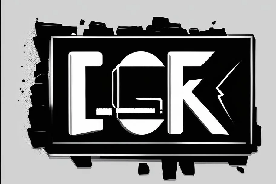 Logo for a computer store called I-Rock. The background color is black and the letters are white