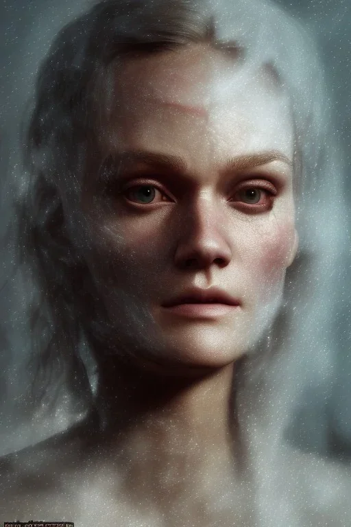 close up portrait of fog as wonderfull Diane Kruger woman, fine detail, highly intricate, modern surrealism painting, defined cracks and breaks, high-quality, volumetric lighting, 8k, ultrahd, George Grie, Marco Escobedo, Igor Morski,Brian Froud, Howard Lyon, Selina French,