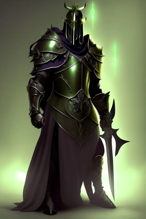 crusader holy light olive green dark medieval knight paladin crusades diablo demon dark ages templar