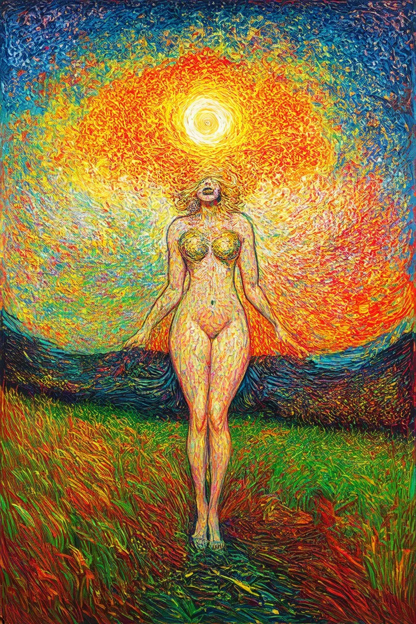 don't give your energy to people who don't know what to do with it; Surrealistic Post-Impressionism