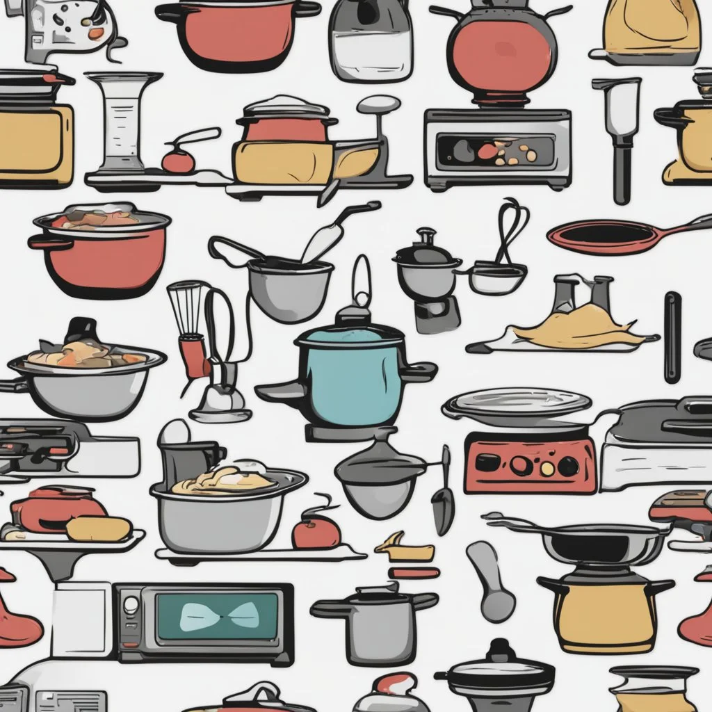 AI cooking and mixing different things