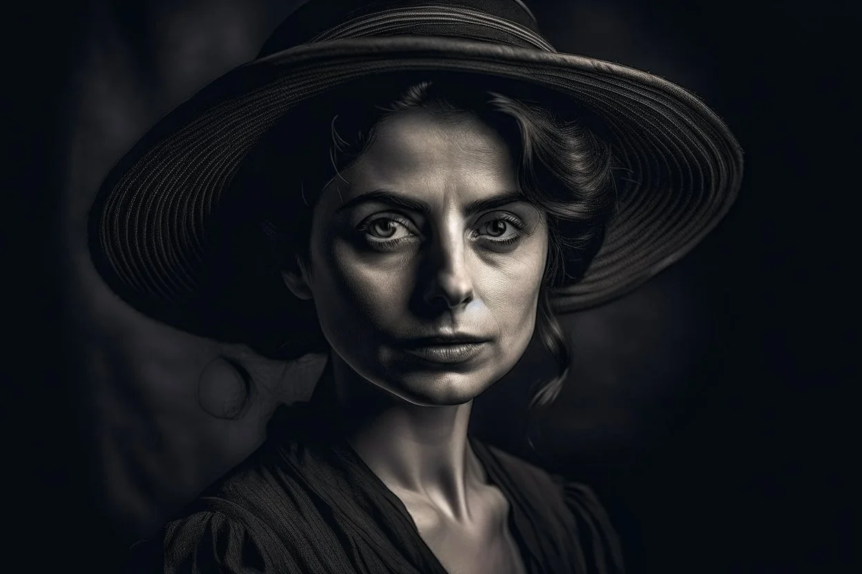 photograph of a woman in the style of the Spanish photographer Paloma Arpa