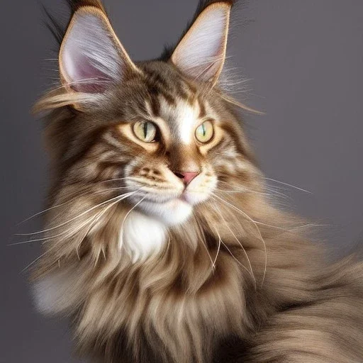 Maine coon ears