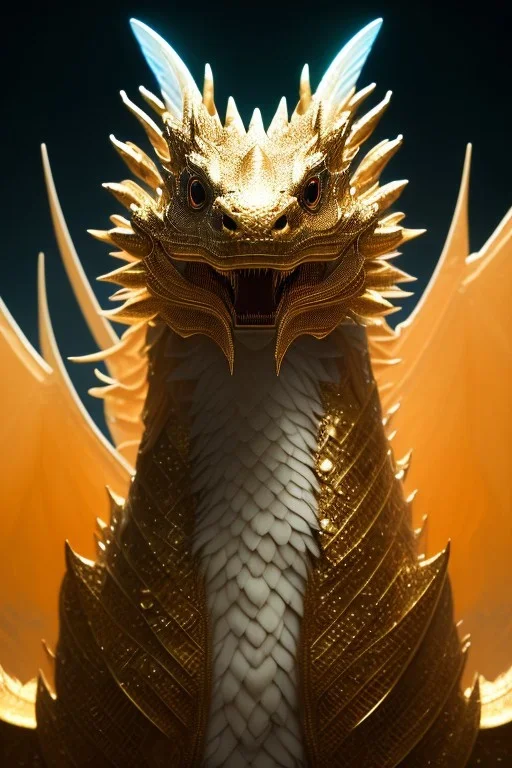 A cute dragon, full-scale head and shoulders portrait, 8k resolution concept art portrait by Greg Rutkowski, Artgerm, WLOP, Alphonse Mucha dynamic lighting hyperdetailed intricately detailed Splash art trending on Artstation triadic colors Unreal Engine 5 volumetric lighting Splash art fantasy"