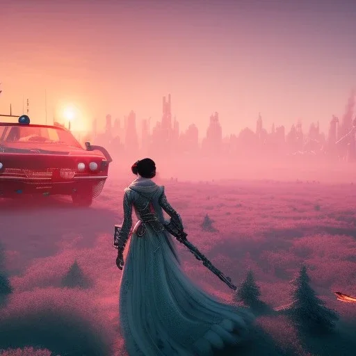 cosmic woman,highly detailed, hyper-detailed, beautifully color-coded, insane details, city scape ,Ultra realistic mad max scene. clown man, color smoke fog, waist up view, Wes Anderson style, happy, highly detailed, concept art, unreal engine 5, god rays, ray tracing, RTX, lumen lighting, ultra detail, volumetric lighting, 3d, finely drawn, high definition, high resolution.