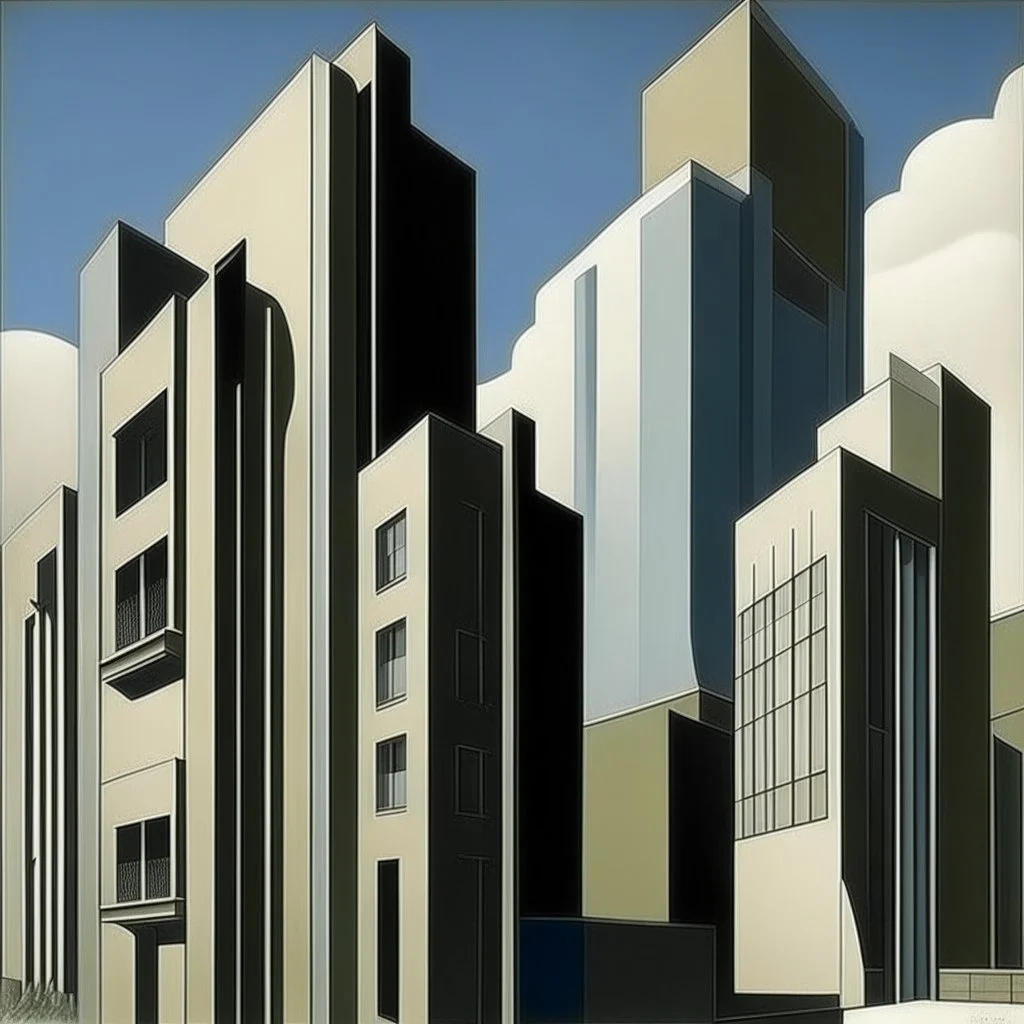 buildings Kay Sage