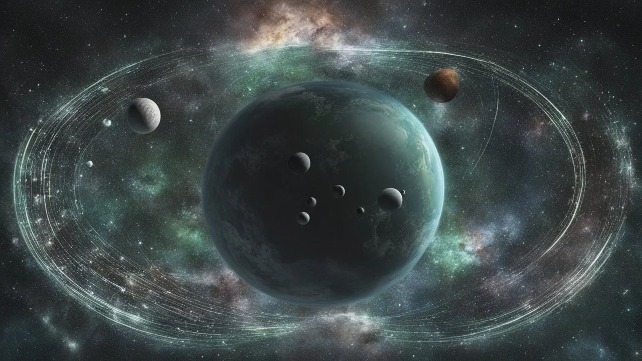 matrix universe, space, planets