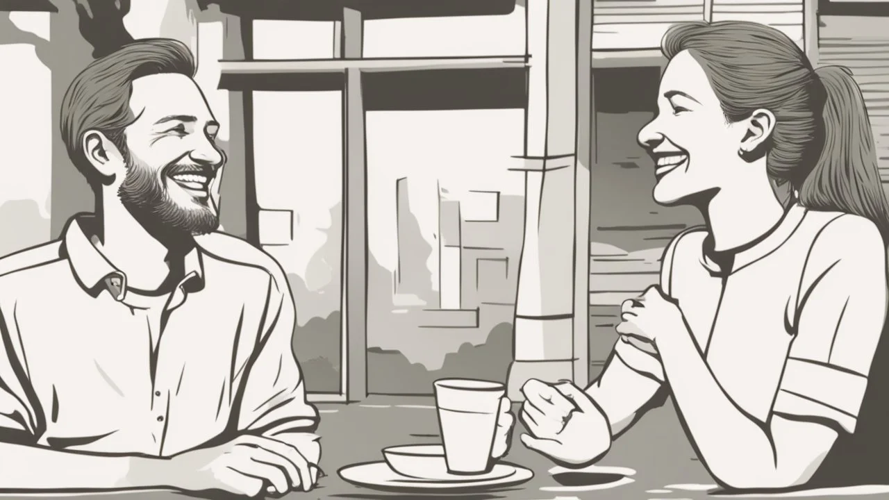 The image for the article could depict two individuals engaged in friendly conversation, wearing expressive smiles on their faces. This image symbolizes effective communication and trust-building in personal relationships, as the individuals appear to be enjoying the dialogue and positive interaction with each other.