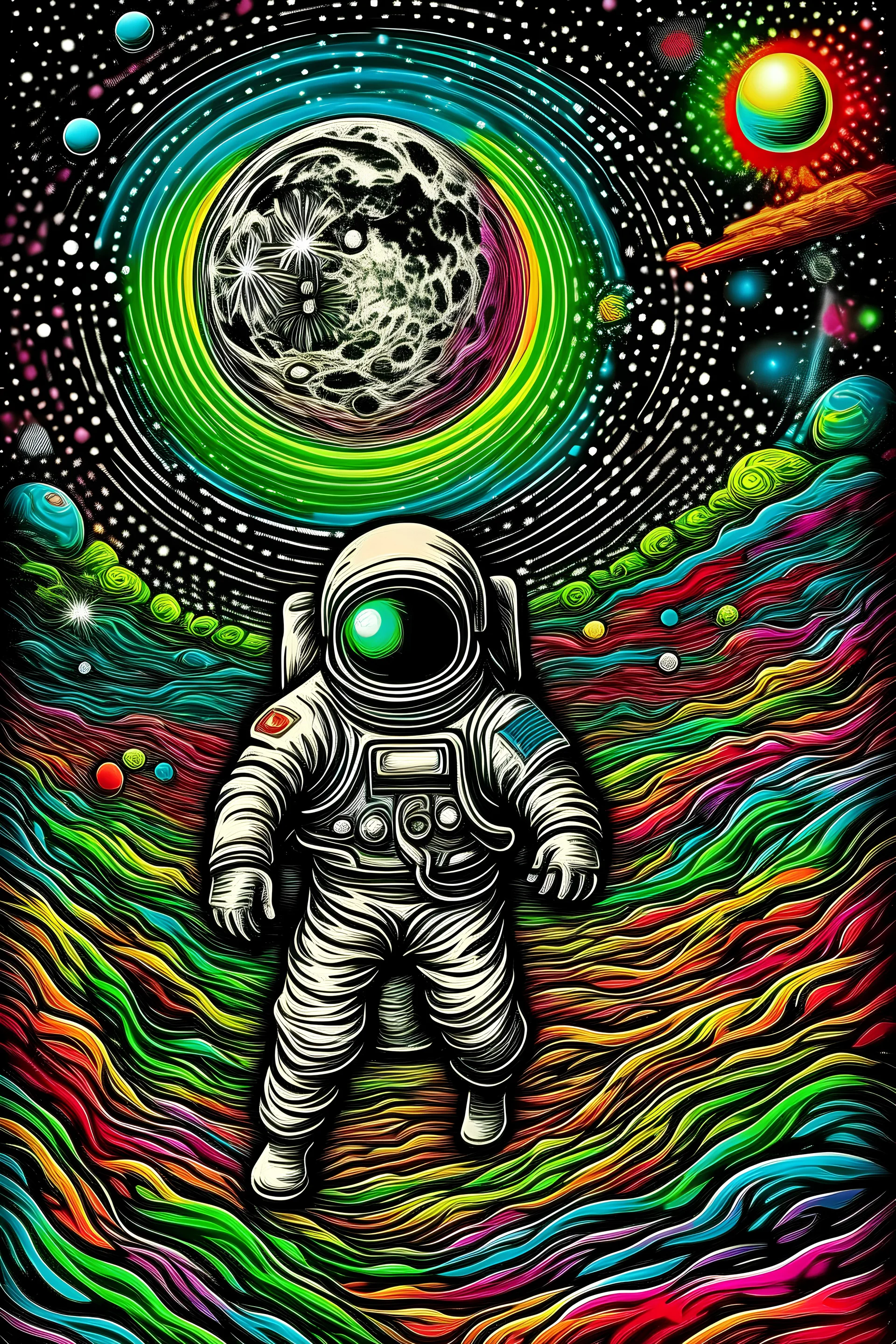ultimate lsd trip to the moon