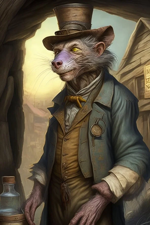 Doc Wyatt, is an old doctor in the frontier town of Hillside. He is also part wererat and uses his gift to help others.