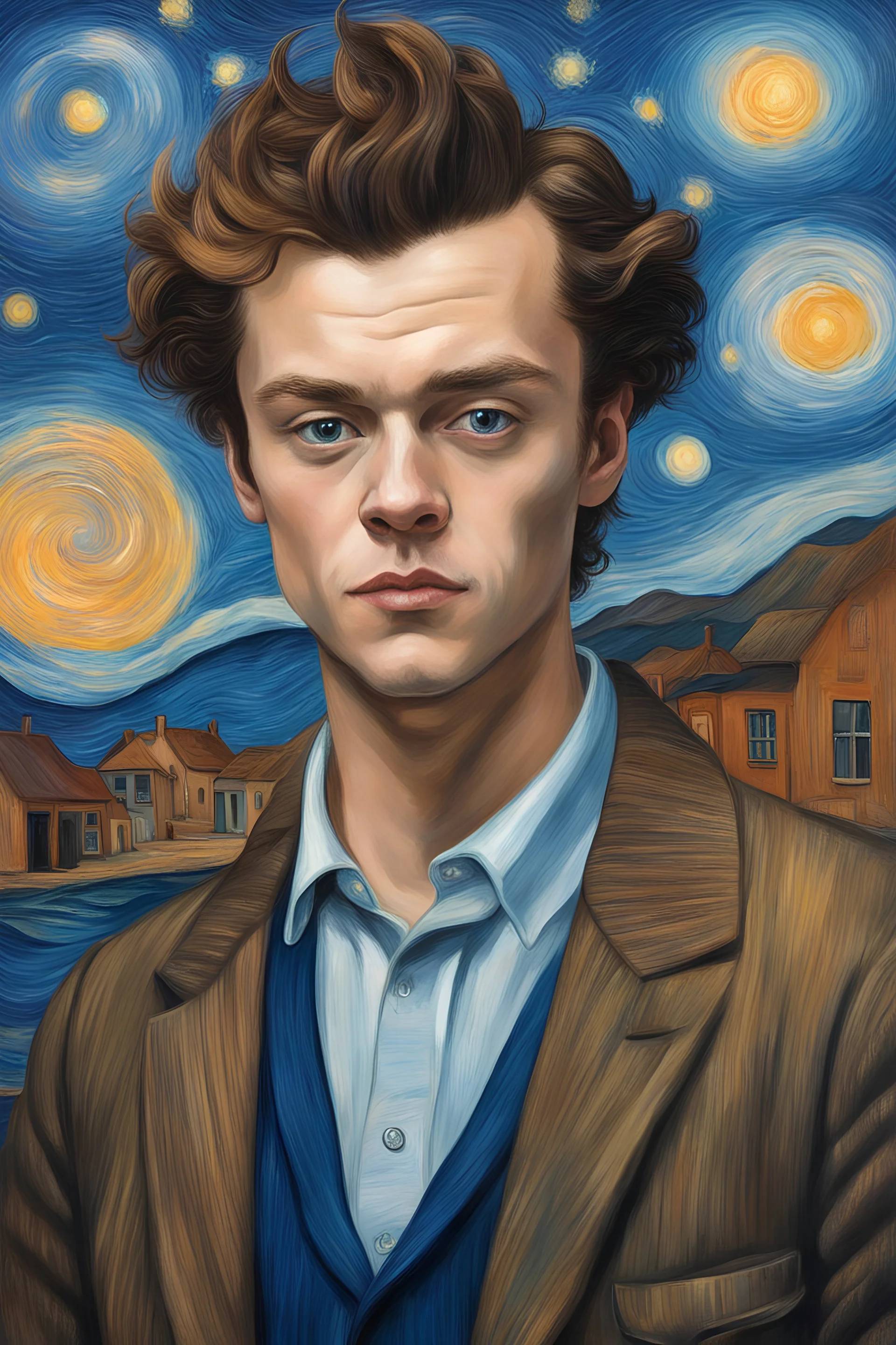 Harry style style van gohg