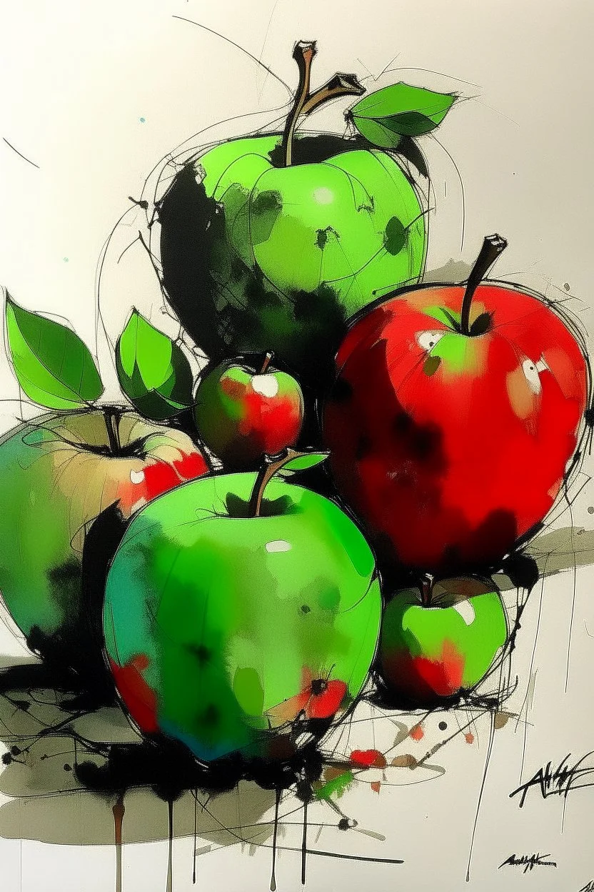 Apples by Anthony Lister