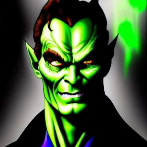 ultra detailed fullbody DRAWING of Norman Osborn Green Goblin , extremely detailed digital painting, intrincate, intense stare, extremely detailed face,crystal clear Big Glowing eyes, mystical colors , perfectly centered image, perfect composition, rim light,extremely sharp detail, finely tuned detail, beautiful lighting, 8k, stunning scene, raytracing, anatomically correct, in the style of robert e howard and Ken Kelley and Ohrai Noriyoshi and Simon Bisley and tomzj1