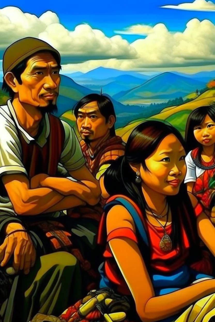 filipino art the image