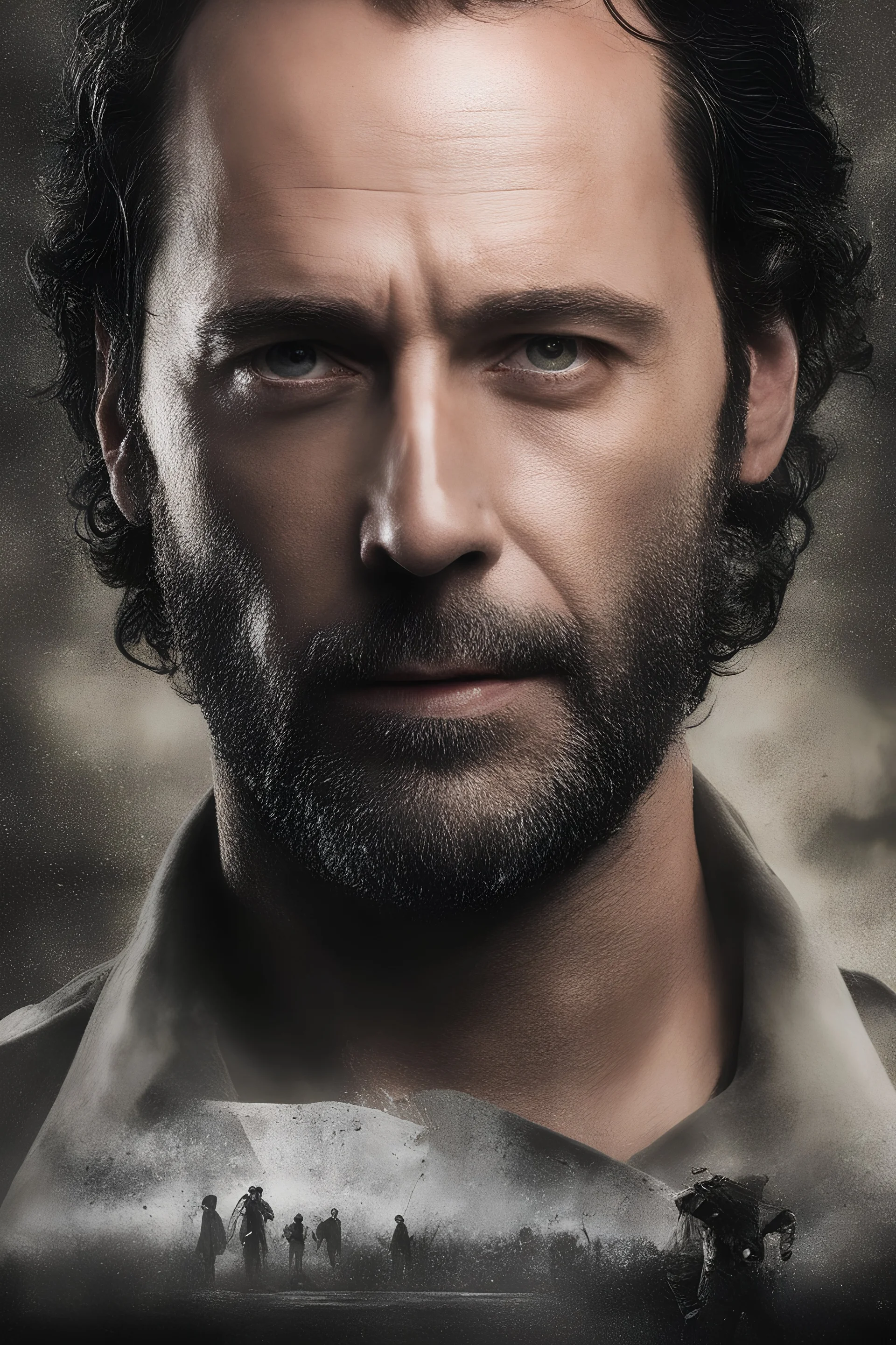 Andrew Lincoln as "RICK GRIMES" movie poster (the walking dead)