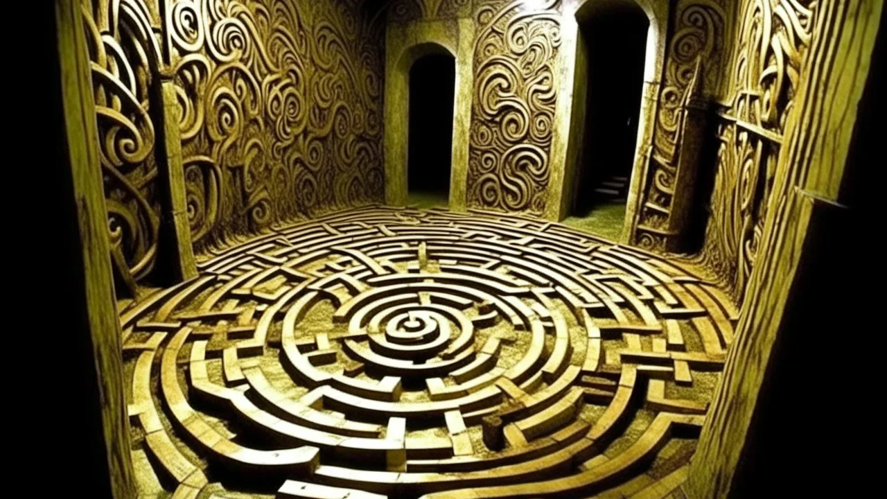 Pan-ic Labyrinth — An unfathomable labyrinth filled with ashes, cliffs, shafts, and wondrous constructions of stone, metal, and rust. It meanders in all directions, extending from the absolute disintegration near the forbidden 11th Dimension to places where it subtly bleeds over into the First World.