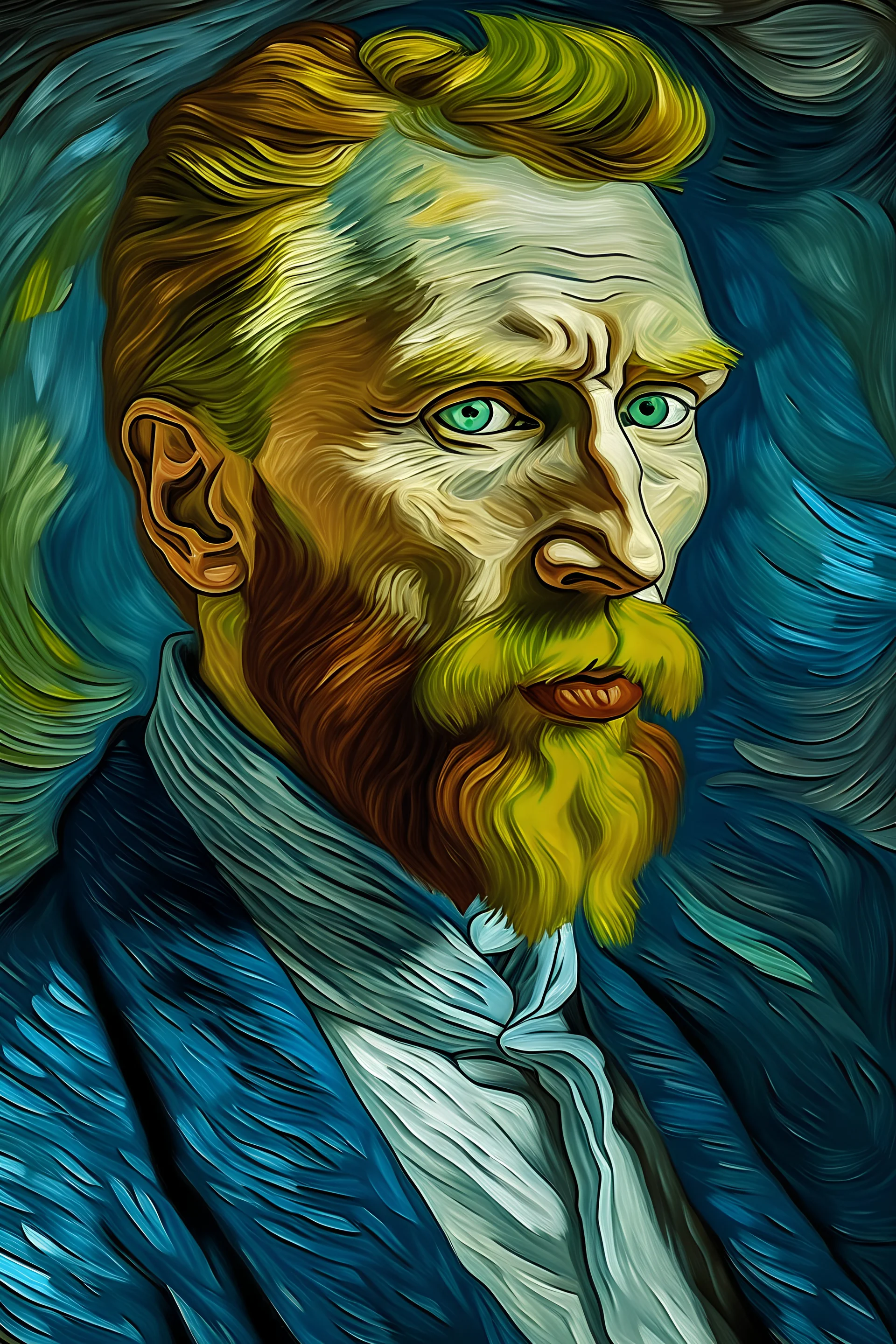 portrait of van gogh