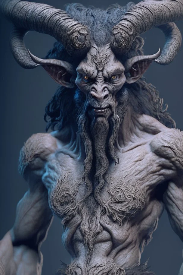 Satyr humanoid beast fused ,insanely detailed, 16k resolution, cinematic smooth, intricate detail