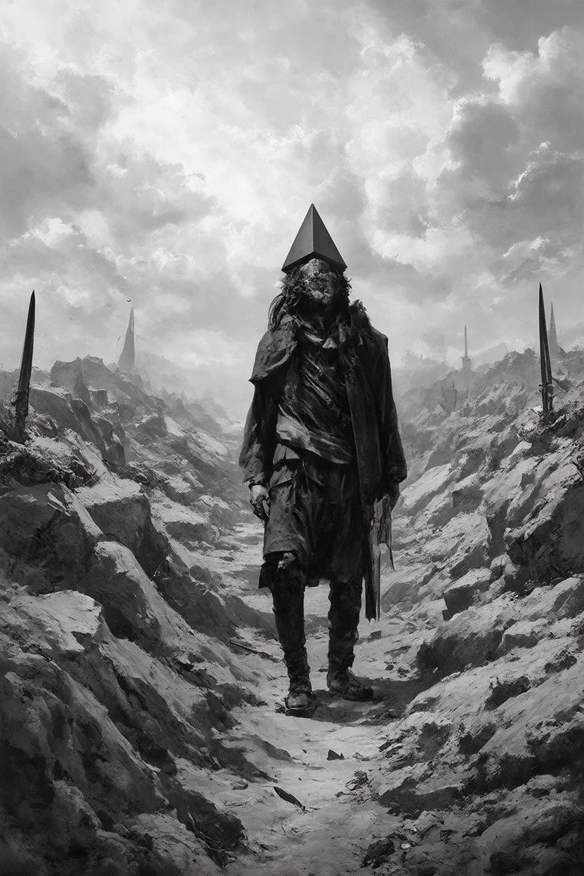 tom lee ethereum in the trenches seeing the future in the style of surrealism black and white