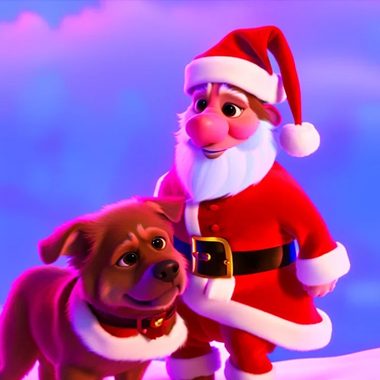 dog Santa