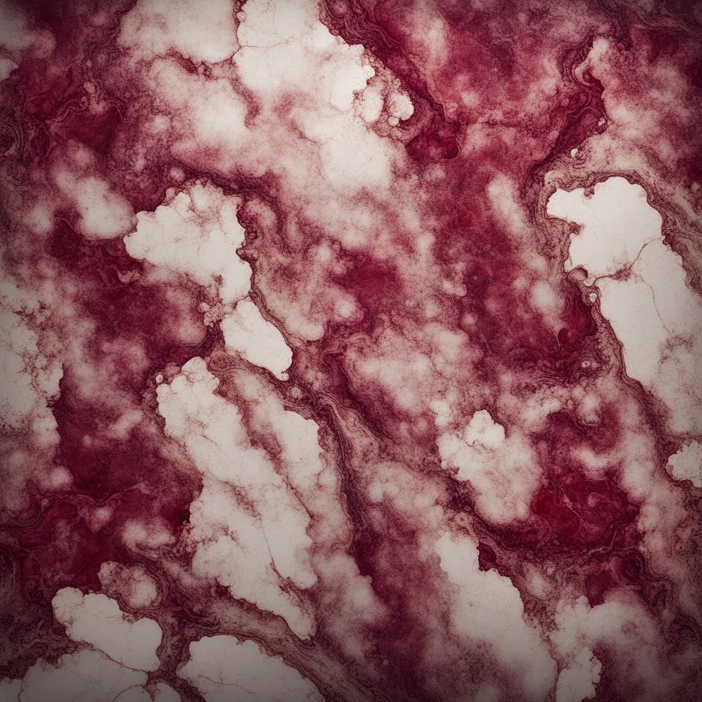 Hyper Realistic maroon & lime marble texture with rustic background & vignette effect