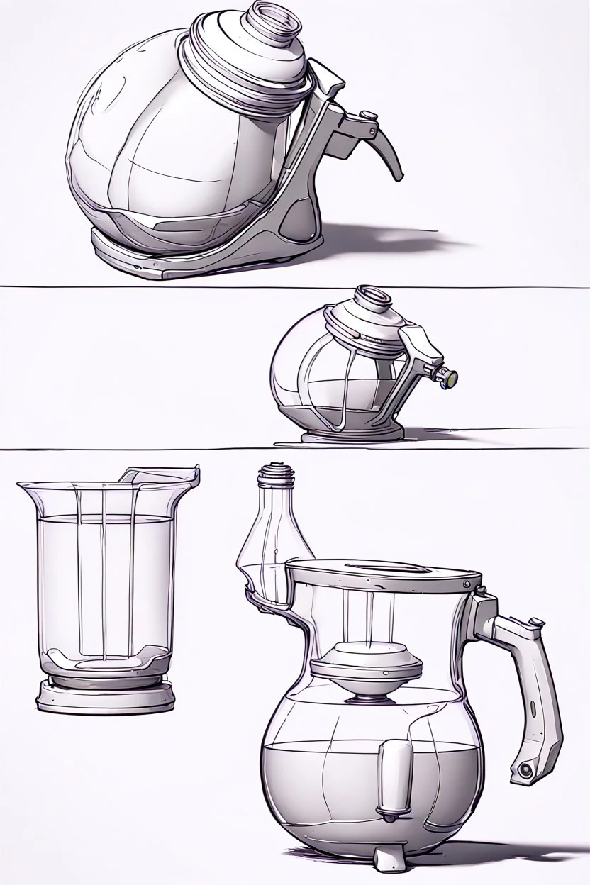a blender , an ultrafine detailed painting by senior character artist, featured on polycount, sots art, artstation hd, 2d game art, behance hd