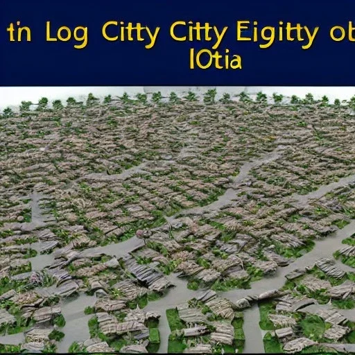 Large city ecological utopia