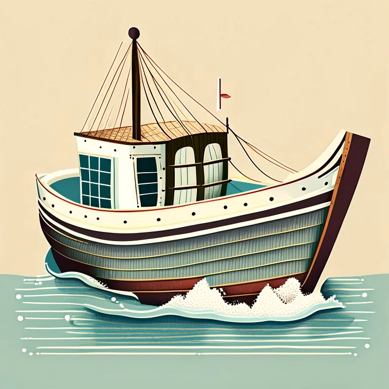 illustration of a boat