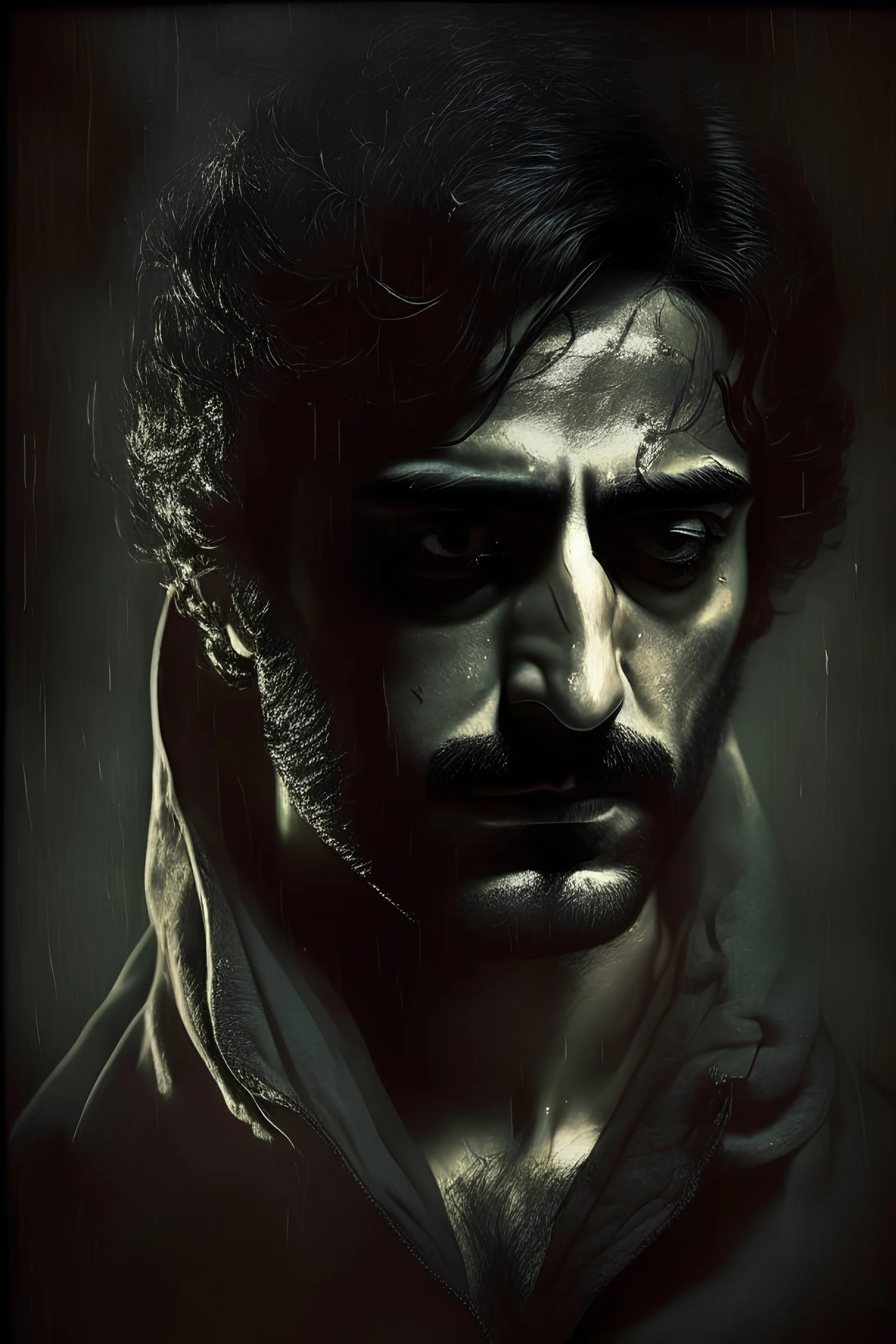 Scari Iranian killer in the dark jangel
