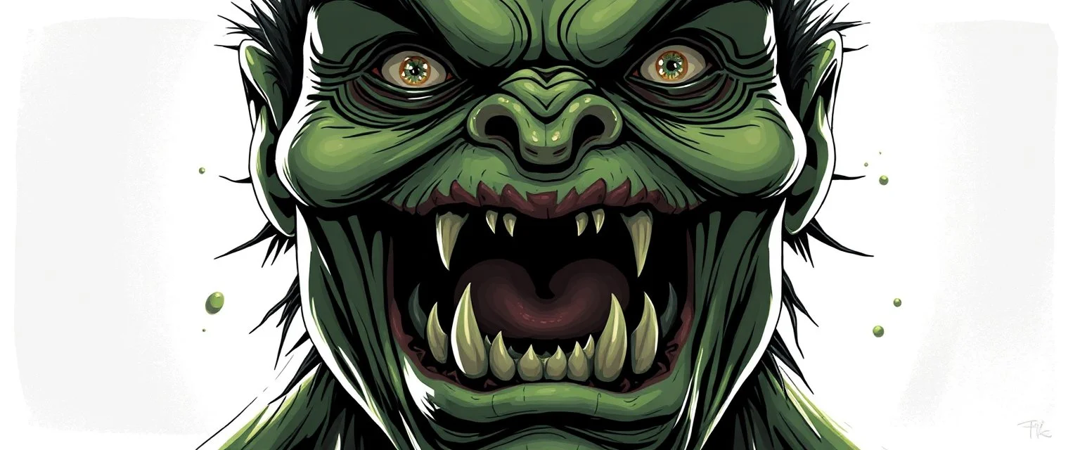 orc with no teeth