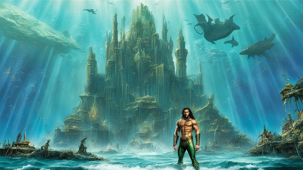 atlantis from the mowie aquaman and seas