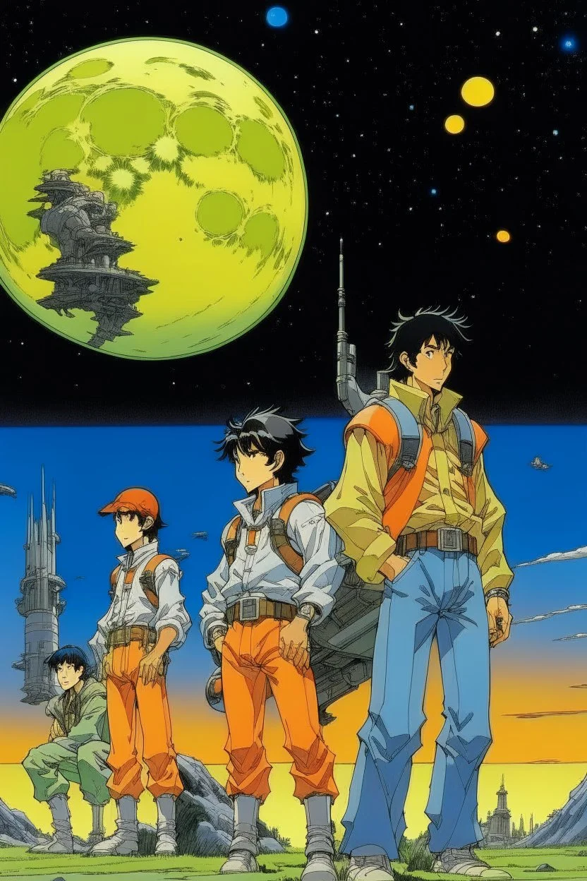 THE MOON BUILDERS STYLE OF HIROKU OGAI