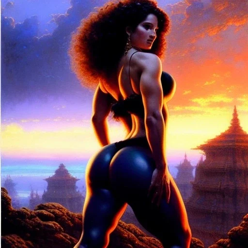 Drawing of beautiful face,'beautiful booty ,Busty She-Hulk',intense stare, ancient skintight armor, balanciaga fashion clothe painting by gaston bussiere, greg rutkowski, yoji shinkawa, yoshitaka amano, tsutomu nihei, donato giancola, tim hildebrandt, Oil on canvas, cinematic composition, extreme detail,fit full head inside picture,16k