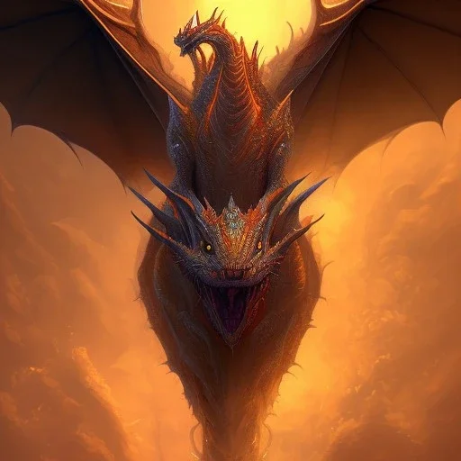 This Amythest dragon has 2 horns pointing forward. Its neck is very short; Its snout is vertically very tall, very wide, very long, and smooth. Its teeth are retractable. It has sharp claws, fur, and striped scales. Its tail is very short and very wide.