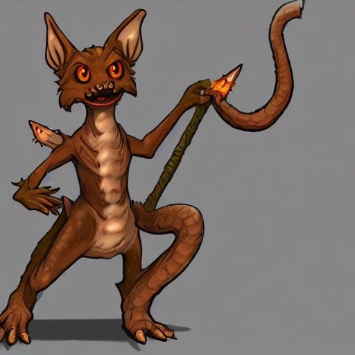 a kobold from D&D