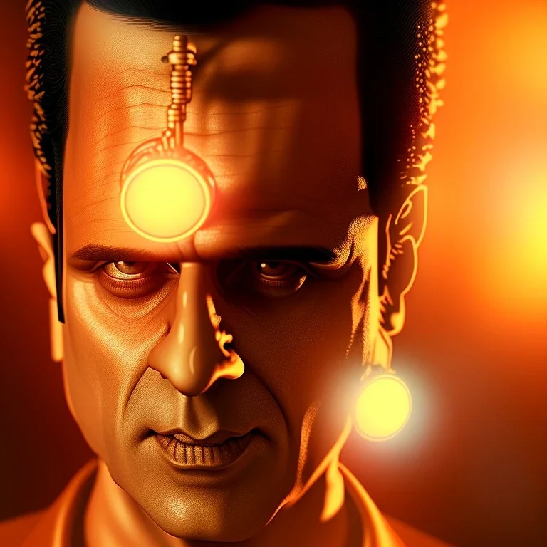 Indian actor Manoj bajpayee, Cartographic, Circuitry, Golden Hour, Closeup-View, 16k, Lumen Global Illumination, Diffraction Grading