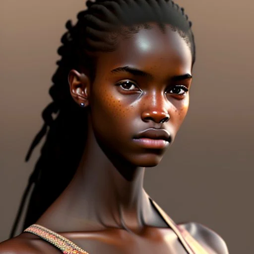 young female human